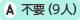 不要(9人)