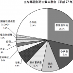 参考:平成27年度 厚生労働省 人口動態統計の死亡者数による